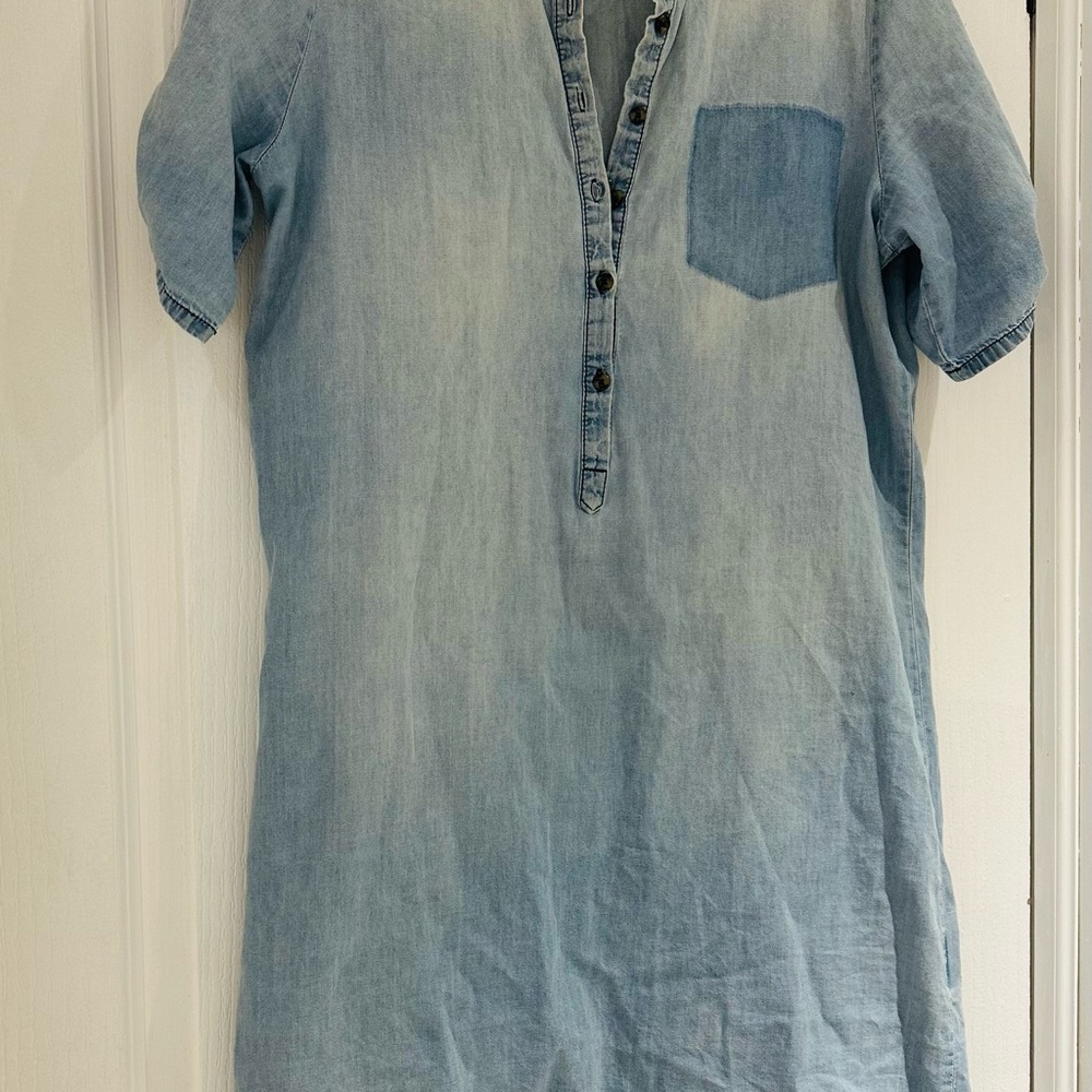 Mendocino Denim Blue Button Down Shirt